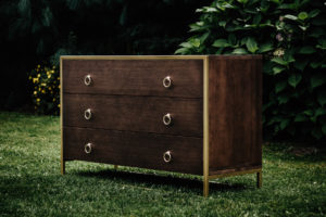 brązowo złota komoda NUEZ brązowo złota komoda NUEZ