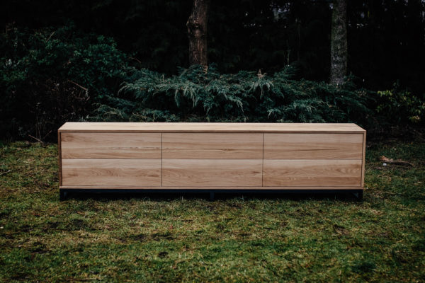 Loftowa Komoda rtv dębowa Cajón Loftowa Komoda rtv dębowa Cajón