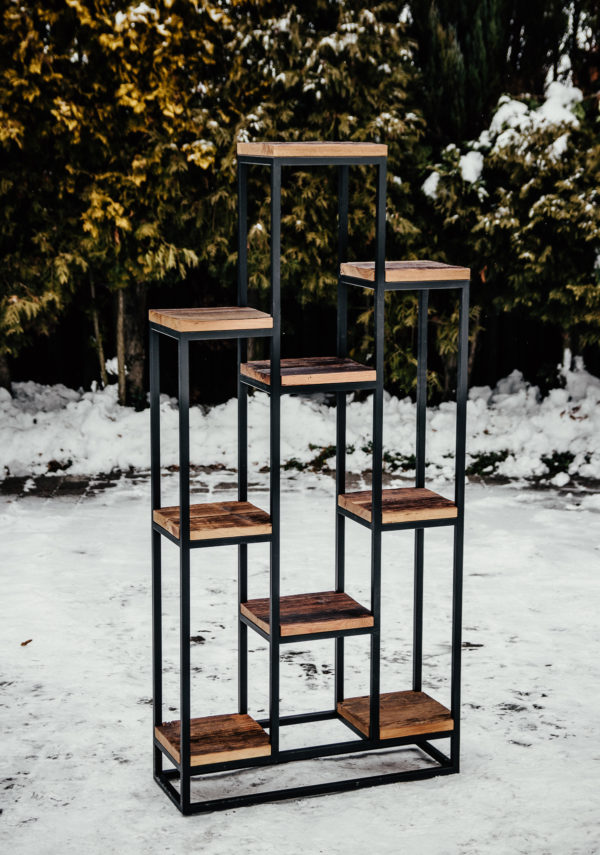 industrialny stalowy kwietnik SIMPLE