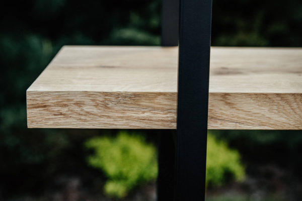 półka dębowa do salonu półka dębowa do salonu