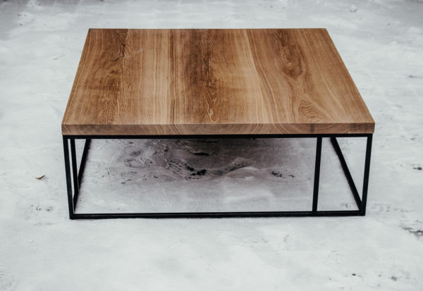 piękny blat stolika FRESCO z szerokich desek