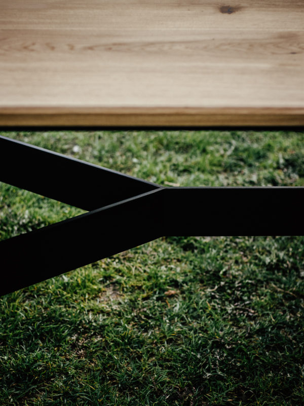 Dębowy loftowy Stół VERSAL