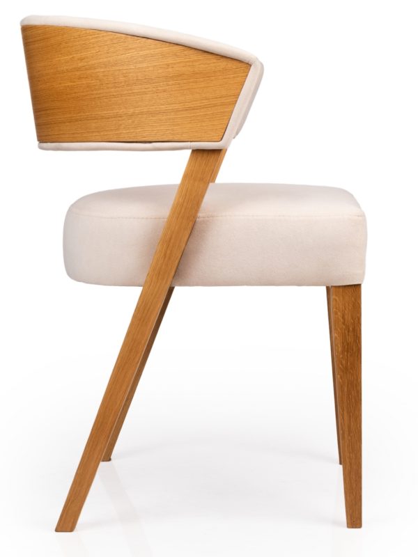 Krzesło tapicerowane CALIDAD bok Krzesło tapicerowane CALIDAD bok