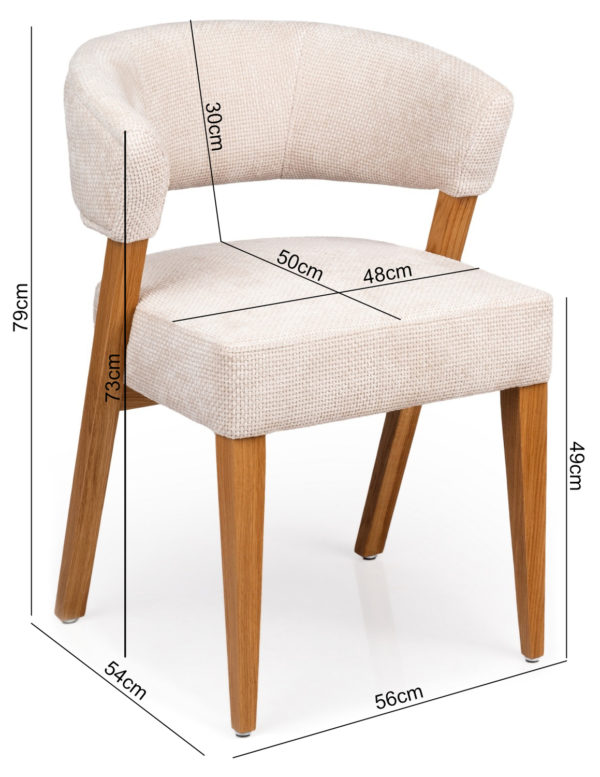 krzesło tapicerowane calidad2 wymiary krzesło tapicerowane calidad 2 wymiary