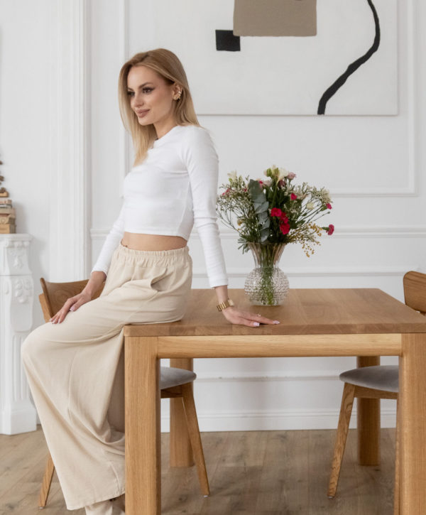 0T1A8367 Dębowy Stół TILO z opcją rozkładania