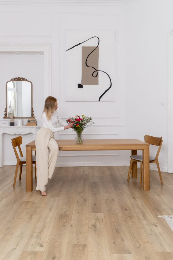 0T1A8559 Dębowy Stół TILO z opcją rozkładania