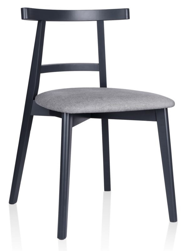 ciemne krzesło do jadalni