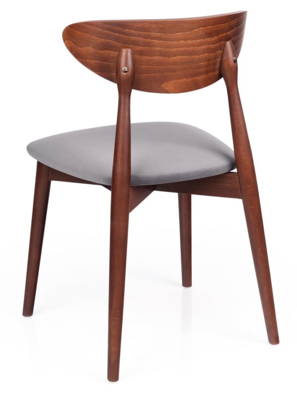 fane tył Krzesło FANE z tapicerowanym siedziskiem tył