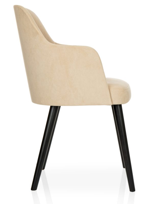 Krzesło tapicerowane VITA bok
